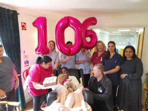 A 106th birthday celebration