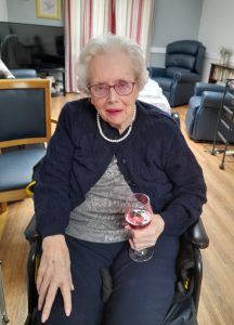Wine at lunch